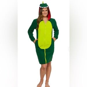 Silver Lilly Women’s Dinosaur Costume Dress. New